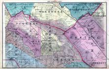 Map 008, Oak Grove, Silver Creek, Evergreen, Highland, Guadalupe, Llagas, Burnett, Almaden, Santa Clara County 1876
